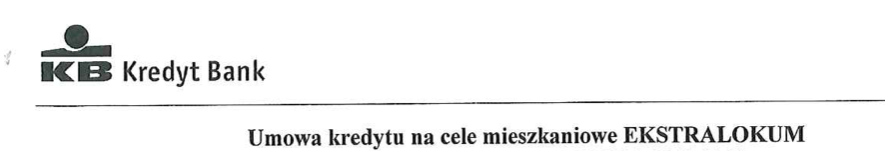 Kredyt Bank umowa CHF. Kredyt Bank umowa frankowa. Pozew przeciwko Santander