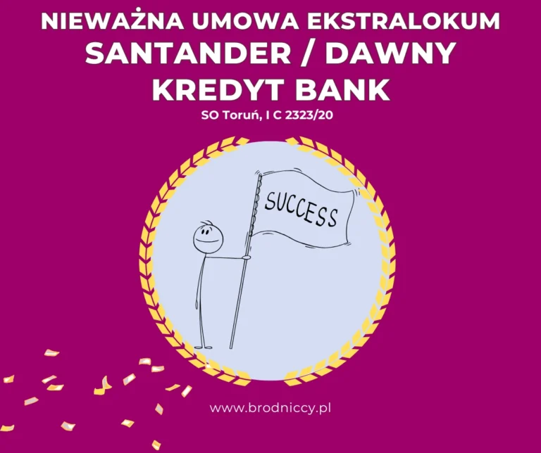 Nieważna-umowa-EKSTRALOKUM-Santander-dawny-Kredyt-Bank