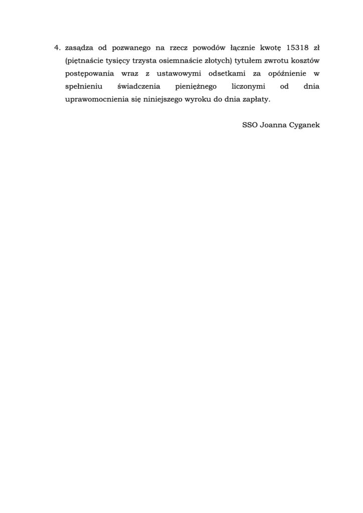 Wygrana przeciwko Santander. Pomoc frankowiczom Toruń. Kancelaria prawna Bydgoszcz.