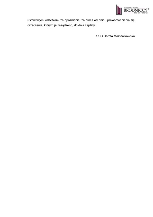 Wyrok unieważnienie umowy millennium. Pomoc frankowiczom z millennium1