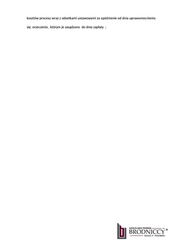 Umowa BOŚ nieważna