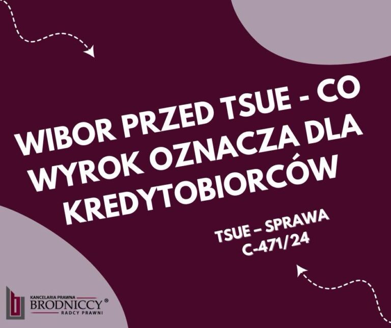 WIBOR PRZED TSUE - sprawa C-471/24