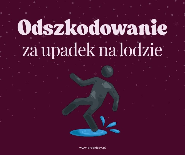 Upadek na oblodzonym chodniku – jak skutecznie walczyć o odszkodowanie?
