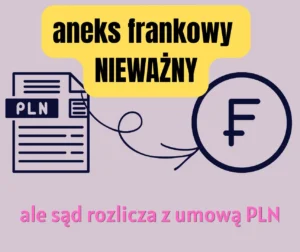 aneks-frankowy-Santander-nieważny-ale-sąd-rozlicza-z-umową-PLN