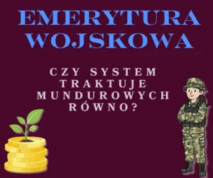emerytura wojskowa a ZUS