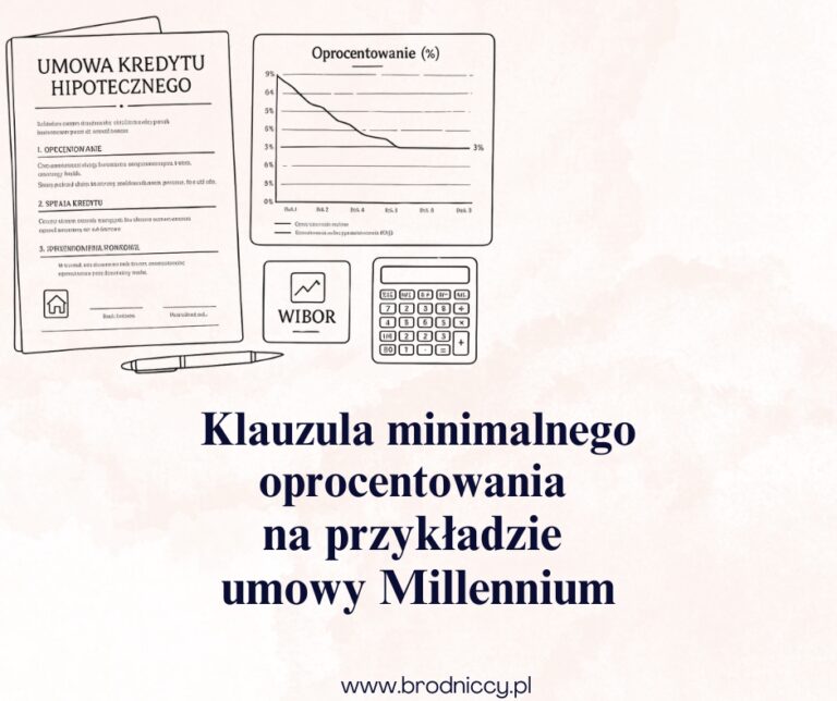 Minimalne oprocentowanie kredytu hipotecznego. Czy bank mógł ograniczyć spadek oprocentowania