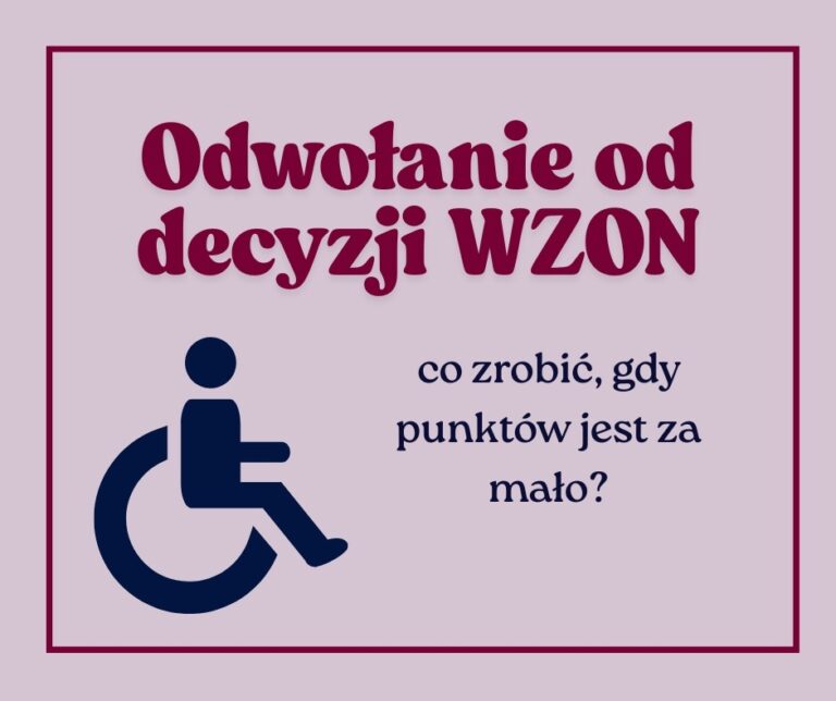Odwołanie od decyzji WZON Kancelaria prawna Brodniccy