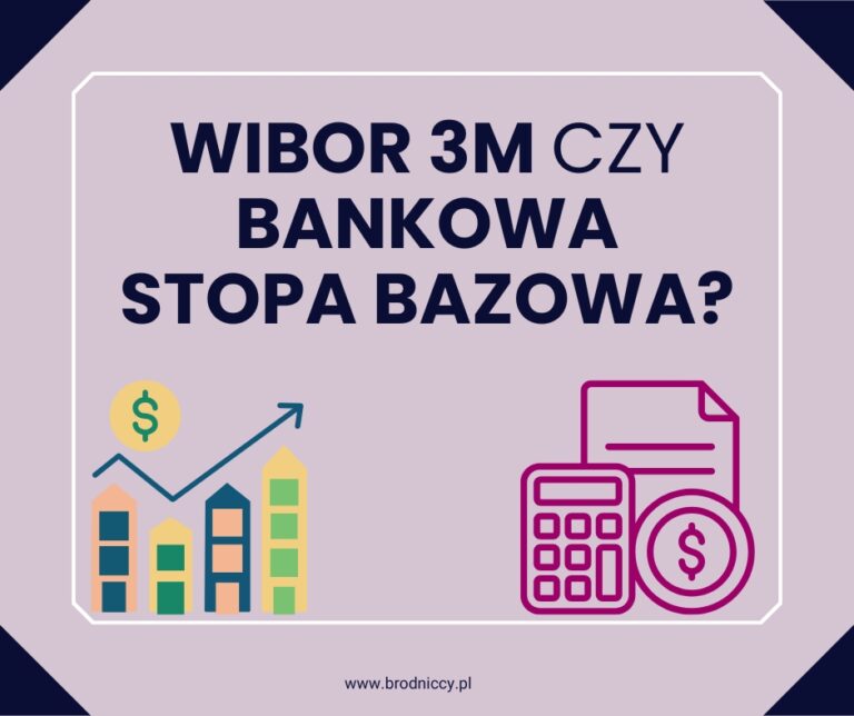 WIBOR 3M czy bankowa stopa bazowa