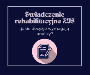 ZUS uznał zdolność do pracy mimo leczenia