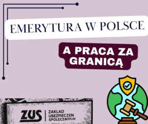 emerytura w polsce a praca za granicą