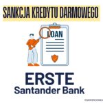 sankcja kredytu darmowego ERSTE Santander Bank prowizja kredytowane koszty kancelaria prawnik