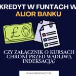 Kredyt w funtach w Alior Banku czy załącznik o kursach chroni przed wadliwą indeksacją